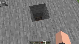 How to make a 1x1 vertical flush piston door