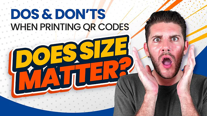 Dos and Don'ts When Printing QR Codes