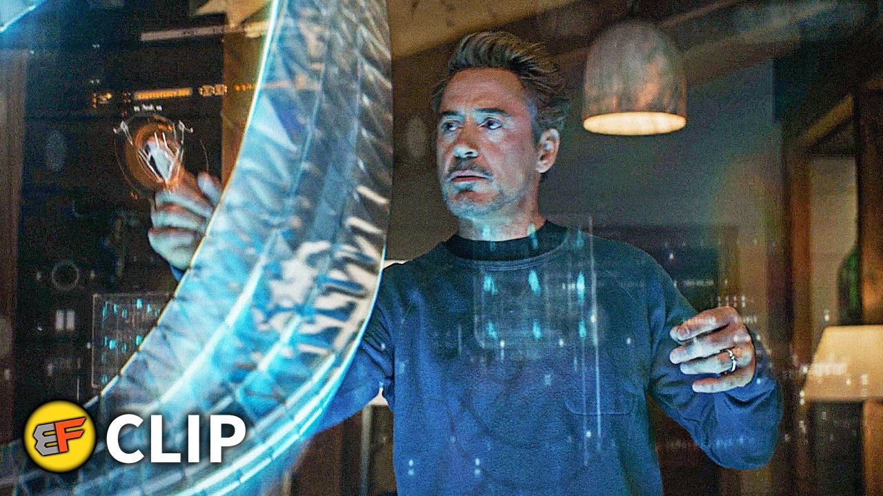 Tony Stark Figures Out Time Travel Scene  Avengers Endgame 2019 IMAX Movie Clip HD 4K