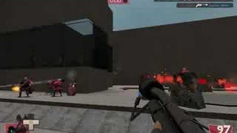 TF2 - Pyro Flame Glitch