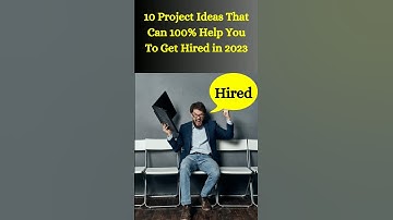 Get Hired As a Software Developer in 2023 By Completing These Top 10 Projects || #developer 😉😉😉