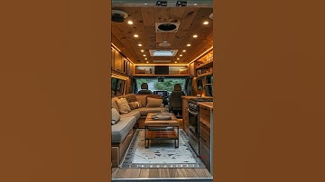 Luxury Van Life: Tiny Home on Wheels! 🚐✨ #VanLifeVibes #VanLife #shorts