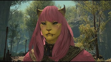 FFXIV character creation - Beautiful Female Hrothgar