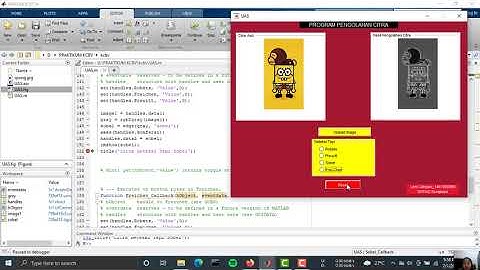 GUI Deteksi Tepi Menggunakan Matlab