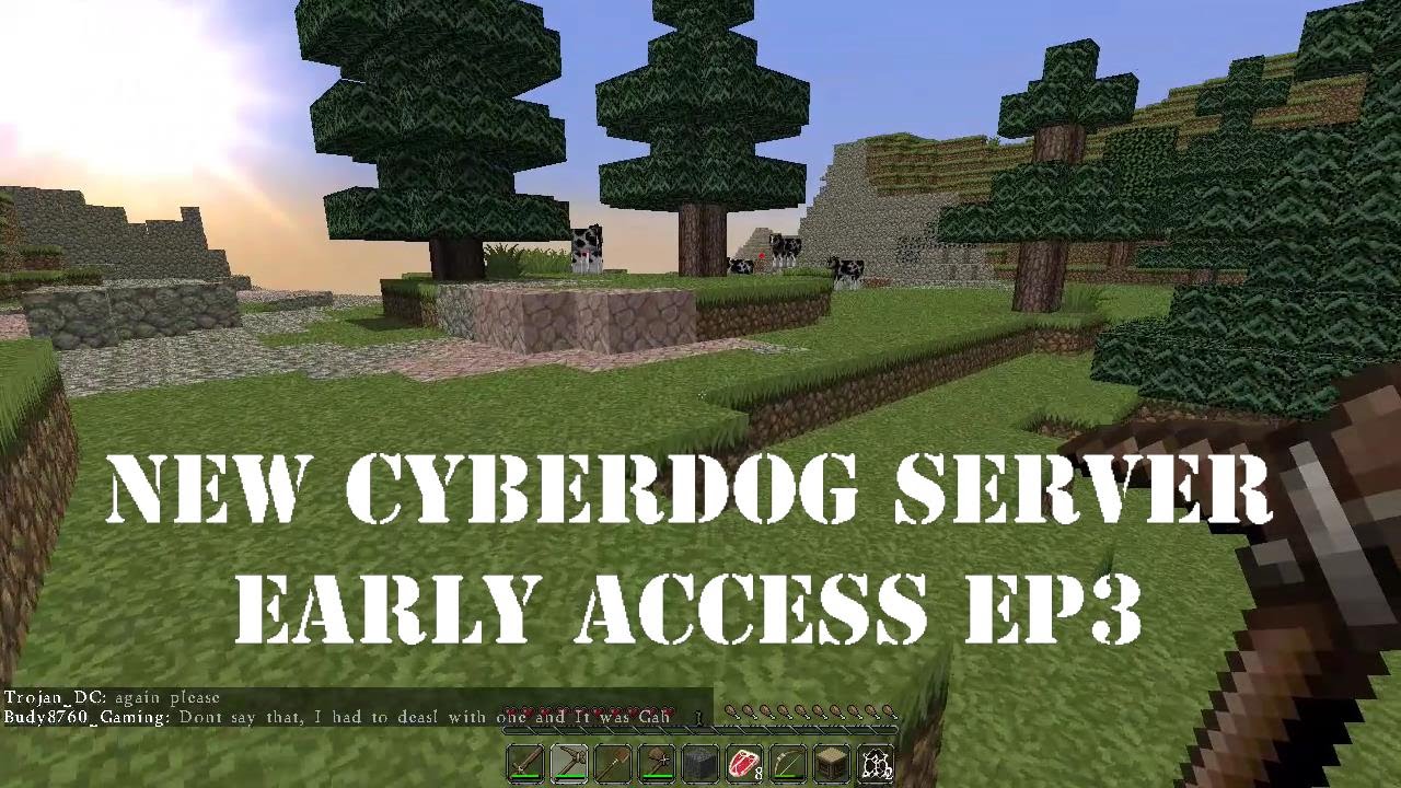 EP3 NEW CYBERDOG SERVER EARLY ACCESS! Desert village!