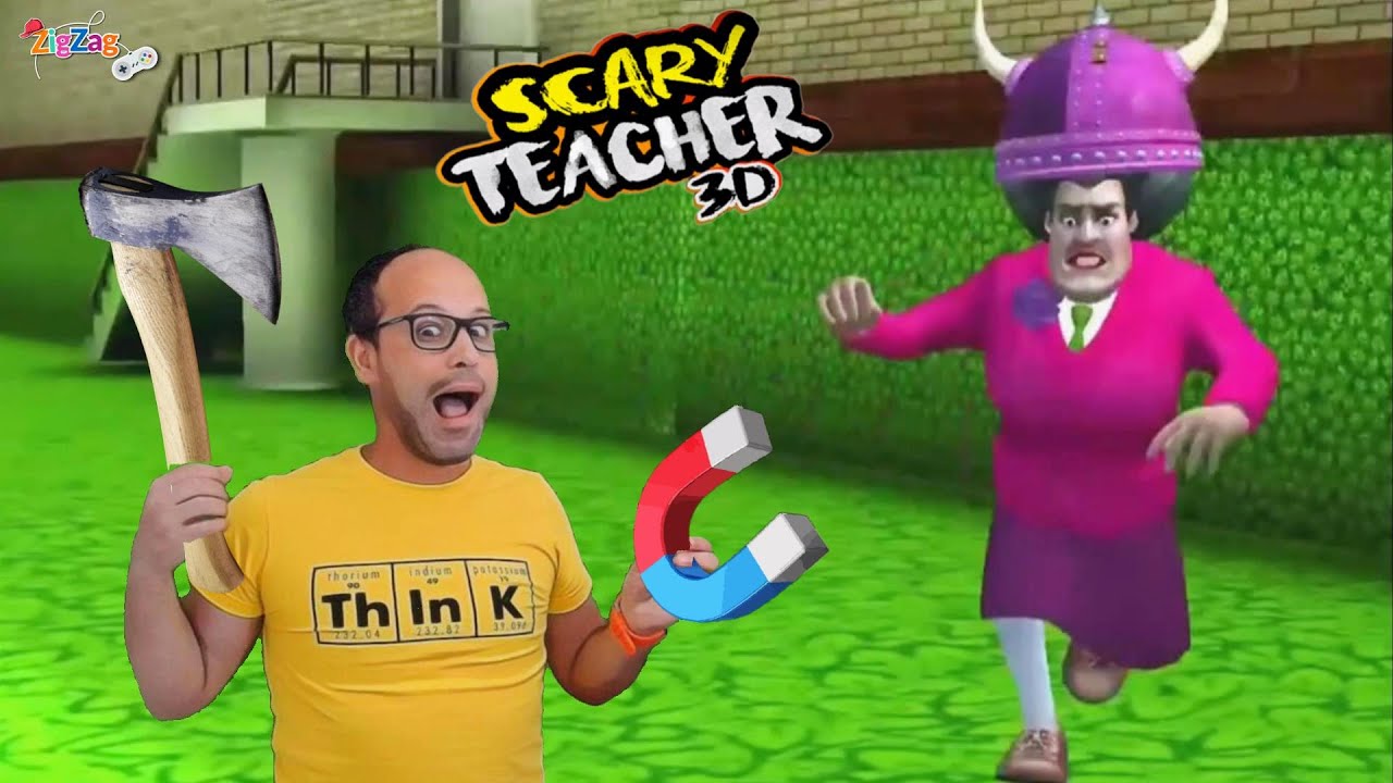 Professora Malvada, Scary Teacher 3D, Gameplay, Português