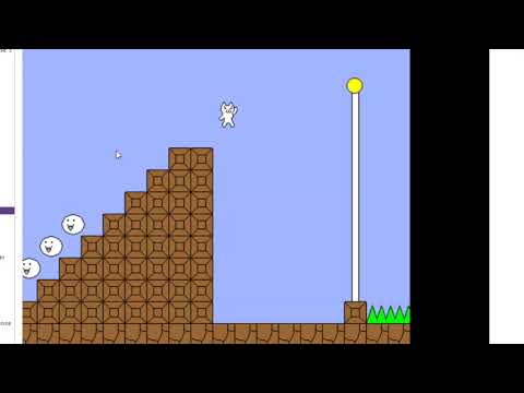How To Beat Cat Mario Level 1! 