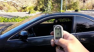 Using Viper Alarm Auxiliary to Turn on Radio and Roll Windows Up and Down