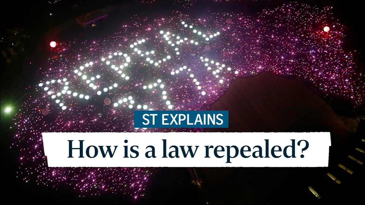 ST Explains How Is A Law Repealed YouTube