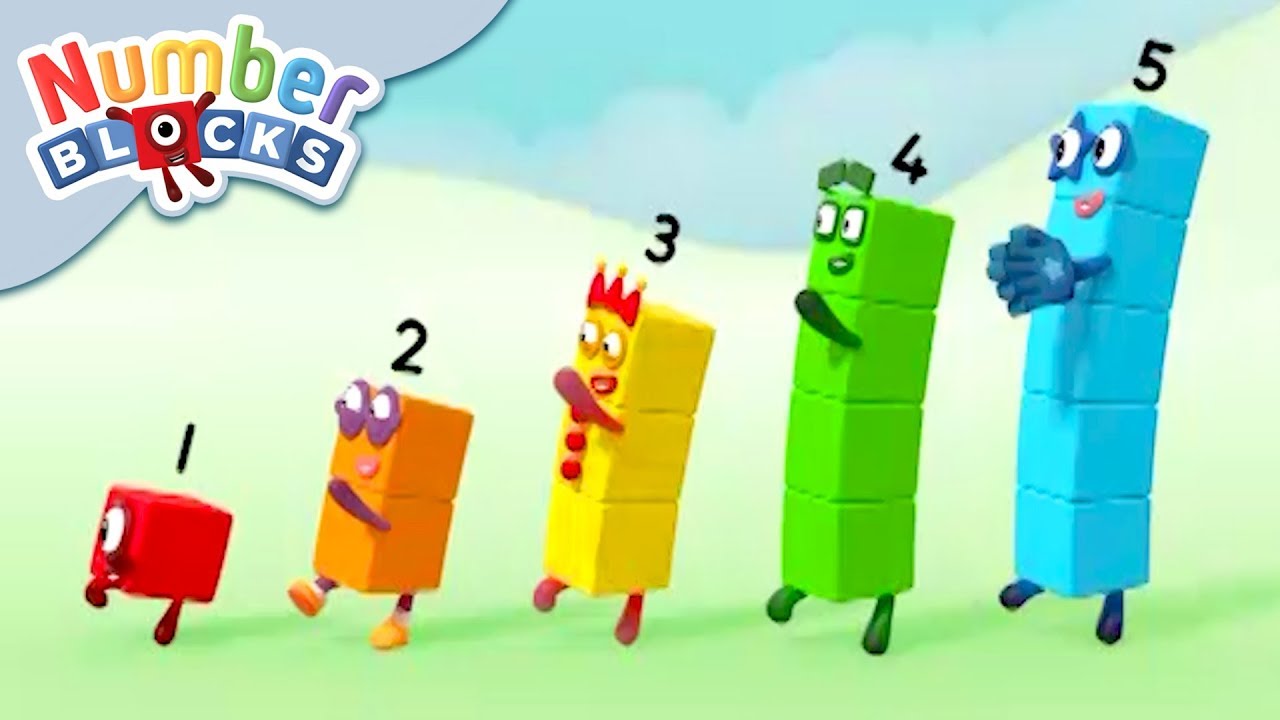 Numberblocks Five Band March Learn To Count Youtube