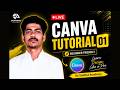 Canva Tutorial 01 | Live Class by SoMind Academy, Delhi