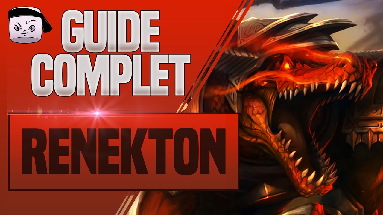 GUIDE RENEKTON FR 💥 COMBOS, TIPS, PHASE DE LANE