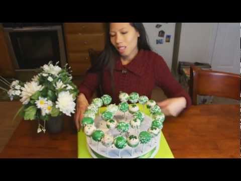 St Patrick's Day Cake Pops (Party Favor)
