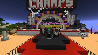 The Dream Team and Karl kiss after winning MCC