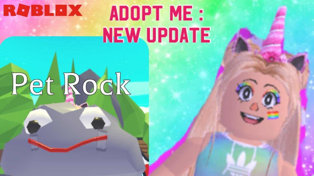 roblox adopt me pet rock