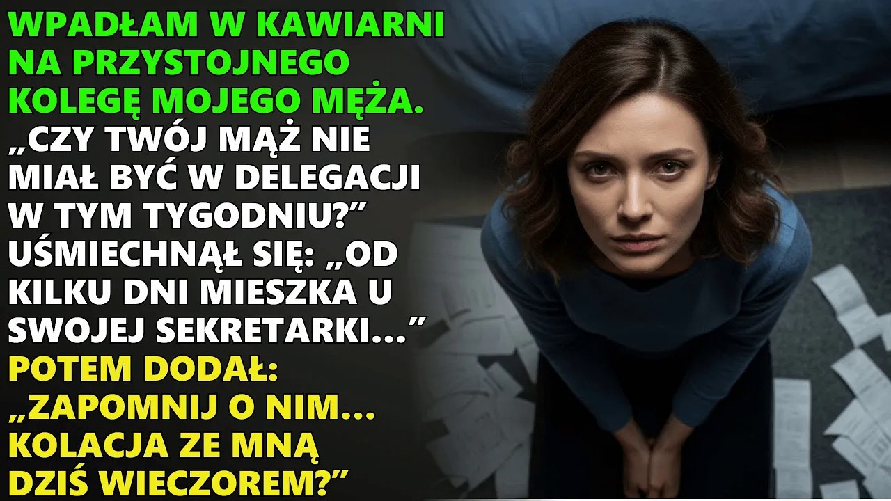 Kawiarniane powietrze zgęstniało, gdy Julian powiedział: "Z Bartkiem i Patrycją? To oni są razem". Filiżanka zamarła w pół drogi do ust. Przyszłam tam na chwilę, prosto z pralni, gdzie odebrałam...
