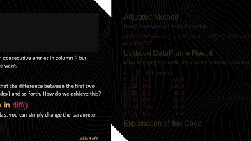 How to Differentiate Series Results to Another Column in Pandas DataFrame