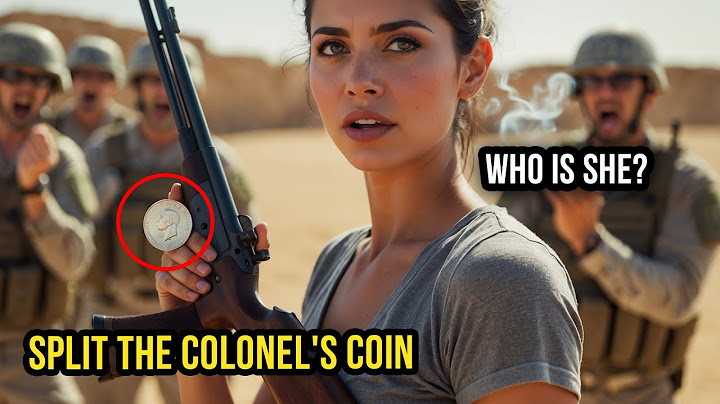 She Looked Like Nobody Special — Then Her First Shot Split the Colonel’s Coin Mid-Air