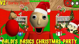Baldi's Basics Christmas Party V2 - Baldi's Basics Mod