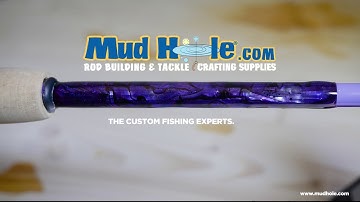 How To Install Abalone Shell On Your Fishing Rod