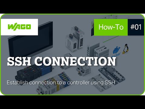 Establish connection to a controller using SSH