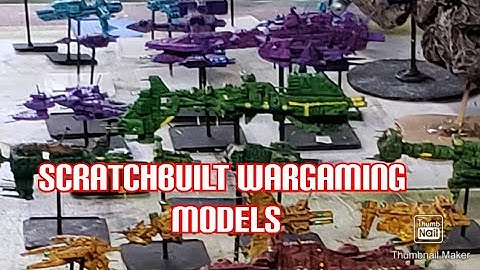 scratchbuilt models for wargaming, a glimpse at my collection