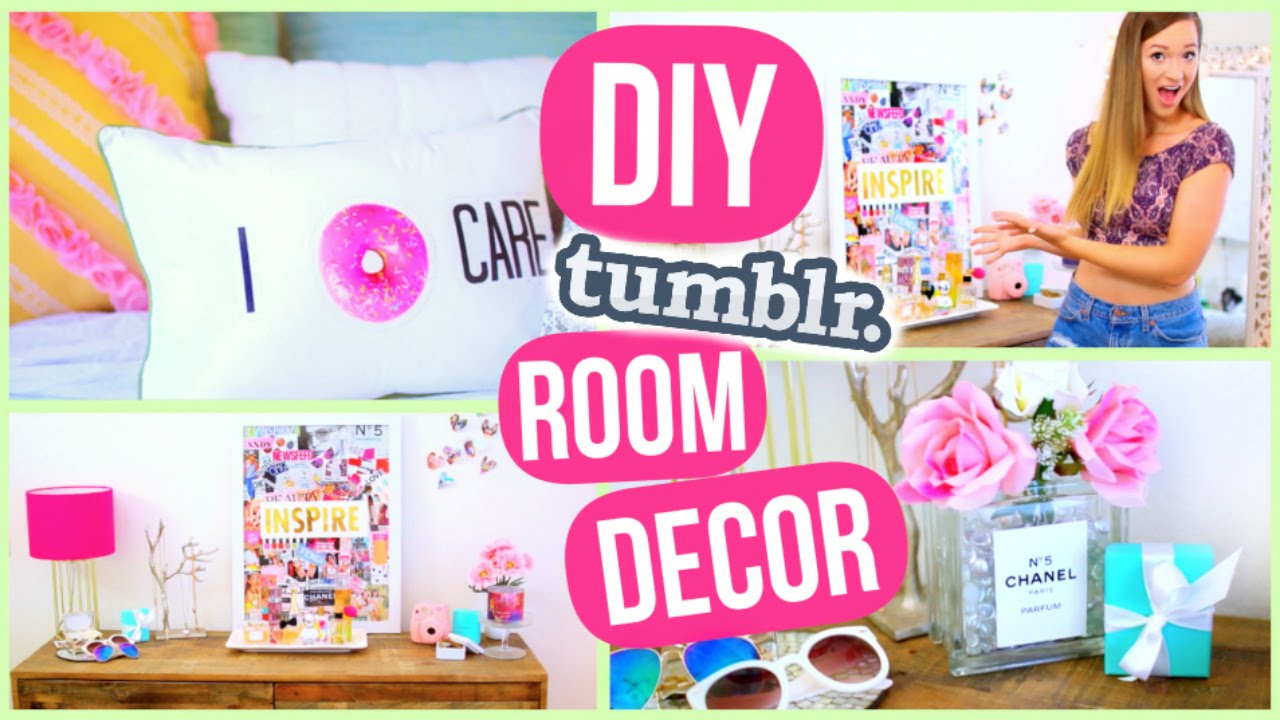 DIY  Room  Decor  Tumblr Inspired Room  Decorations  YouTube 
