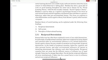 IGNOU MPC 003- PERSONALITY THEORIES & ASSESSMENT, BANDURA THEORY, BLOCK 2, UNIT 2, PART 1