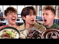 Shinee minho  3 bowls of korean pigs blood sausage