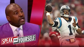 Marcellus Wiley explains why there's 'low-to-no pressure' on Cam Newton | NFL | SPEAK FOR YOURSELF