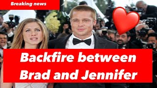 Backfire between Brad Pitt and Jennifer Aniston