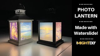 Make a Waterslide Photo Lantern | Hiipoo Waterslide Tutorial