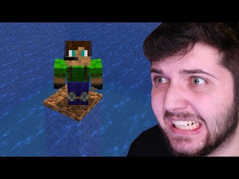 MİNECRAFT  ama 10 SANİYEDE BİR SU YÜKSELİYOR!!