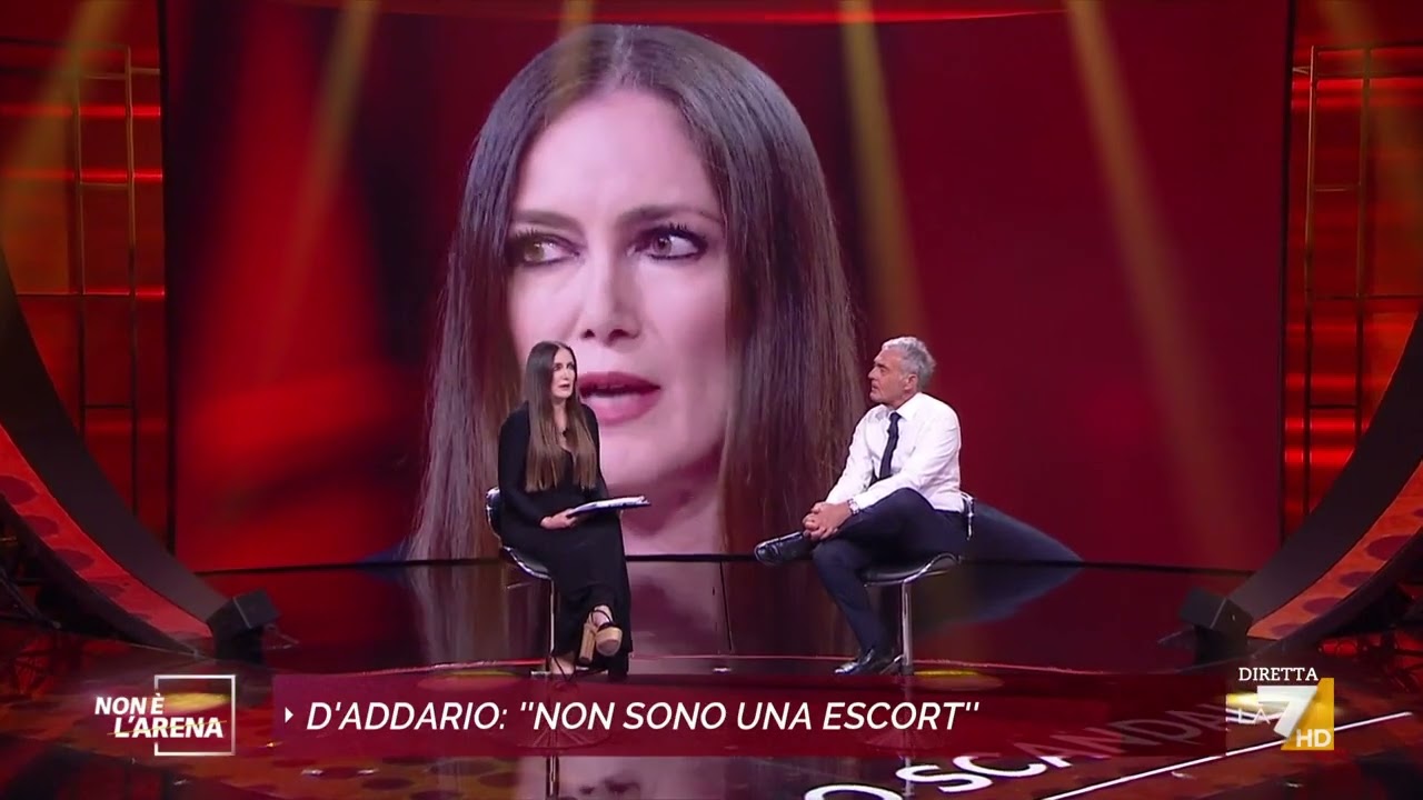 Patrizia D'Addario rompe il silenzio e racconta a Massimo Giletti la sua verità