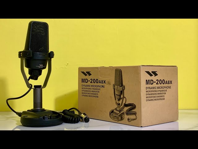💥Yaesu MD-200A8X Dynamic Microphone💥 - YouTube