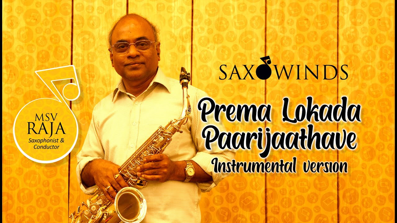  PEN096  Saxowinds  Prema Lokada Paarijaathave  Kannada instrumental   Jaana  MSV Raja