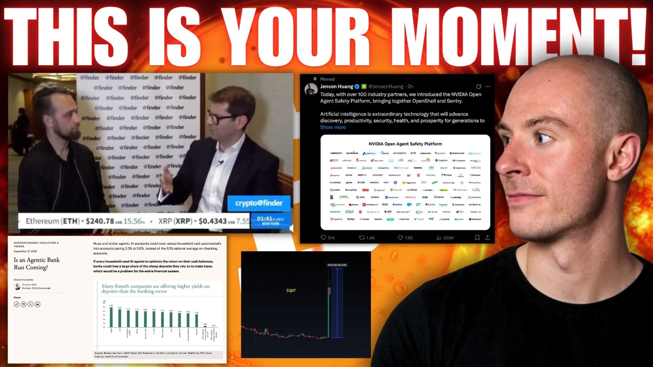 THIS IS YOUR MOMENT!!!! Quant Uses Hedera!?! Nvidia Announcement... Ai and Crypto Bank Run Warning!!