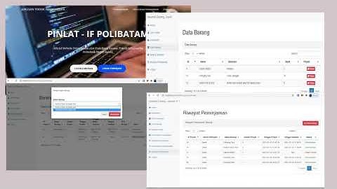 Teaser Video Sistem Informasi Peminjaman Alat Praktikum
