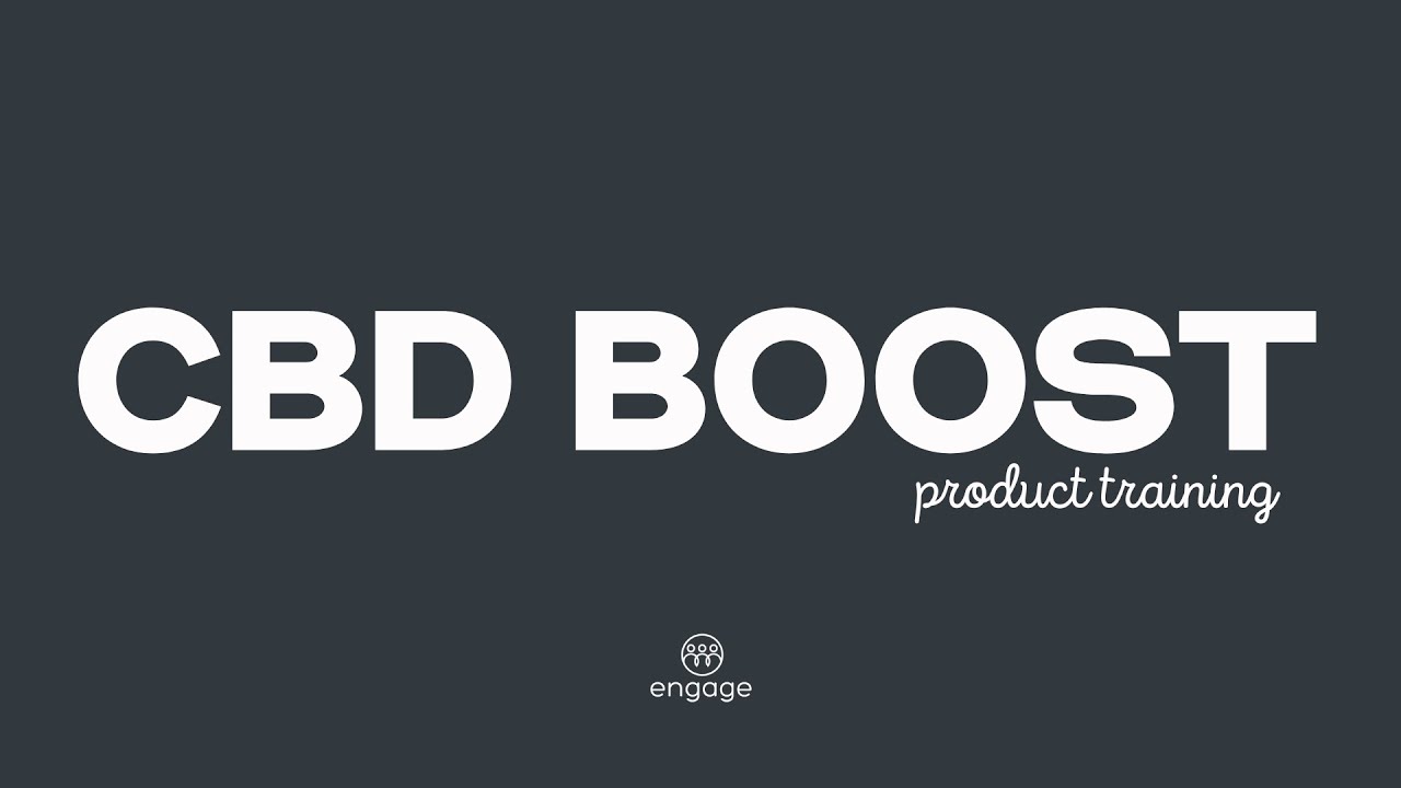 CBD Boost Product Training