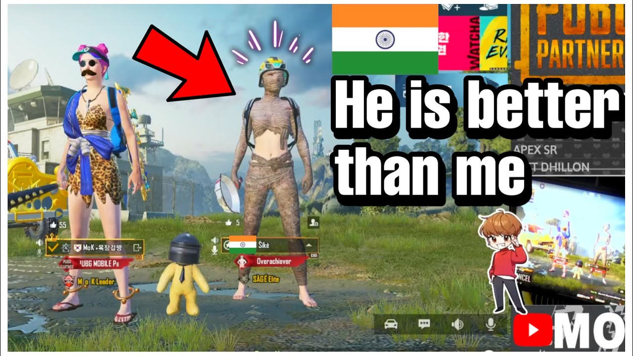 I MET AN INDIAN PRO PLAYER AT RANDOM!! | PUBG MOBILE