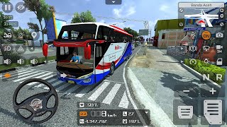 Bussid Narik Penumpang Banda Aceh - Lhokseumawe | Bussid Bus Simulator Indonesia