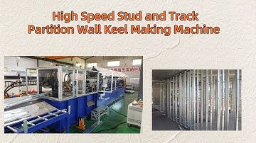 LMS CU Fully Automatic Stud & Track Roll Forming Machine