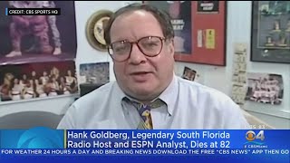 Hank Goldberg: South Florida Mourns Sports Broadcasting Icon