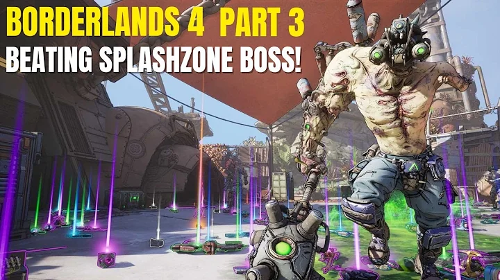 Borderlands 4: Part 3 Walkthrough Gameplay 4K - Beating Splashzone Boss!