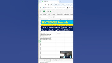 TEXTBEFORE new excel Formula