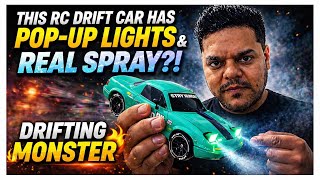 This RC Drift Car Has POP-UP Lights & SMOKE 😱🔥 | Best Drift Car Review I Mostly Unique