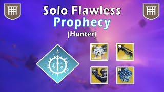 Solo Flawless Prophecy Dungeon (Hunter) (Season 21) (Destiny 2)
