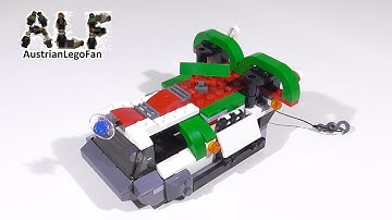Lego Creator 31037 Adventure Vehicles Model 2of3 Hovercraft - Lego Speed Build Review