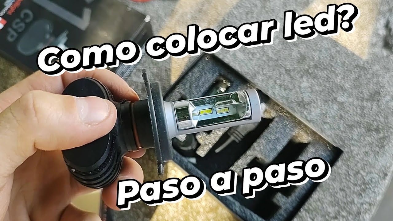 Como COLOCAR LED H4/H7 en un auto PottyEstetiK 💡🔦 