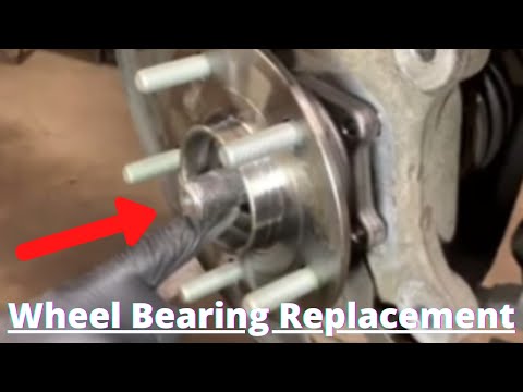 How to Replace Front Wheel Bearing Chrysler Town & Country